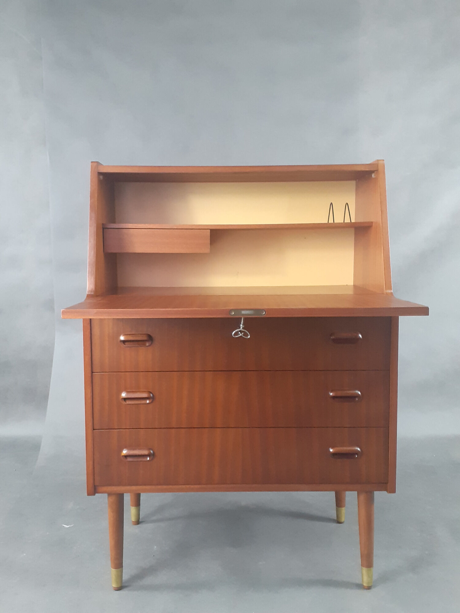 Norwegian Secretary 3 drawers, 1960s