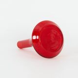 Red Vase Industrial Series by A.D. Copier for Leerdam Glass Factory, 1960s – Middle Size – Middle Size