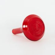 Red Vase Industrial Series by A.D. Copier for Leerdam Glass Factory, 1960s – Middle Size – Middle Size