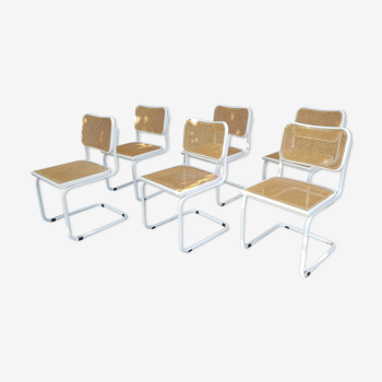 Lot de 6 chaises cesca B32 Marcel Breuer