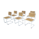 Set of chaisr cesca B32 Marcel Breuer