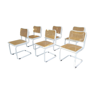 Set of chaisr cesca B32 Marcel Breuer