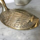 Trinket bowl brass duck