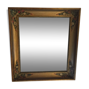 miroir ancien en bois