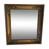 Former mirror wooden gold 78x70cm