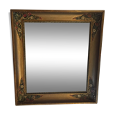Former mirror wooden gold 78x70cm