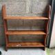 Old wooden shelf from the 19th century
