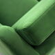 Sofa bodo green, scandinavian design