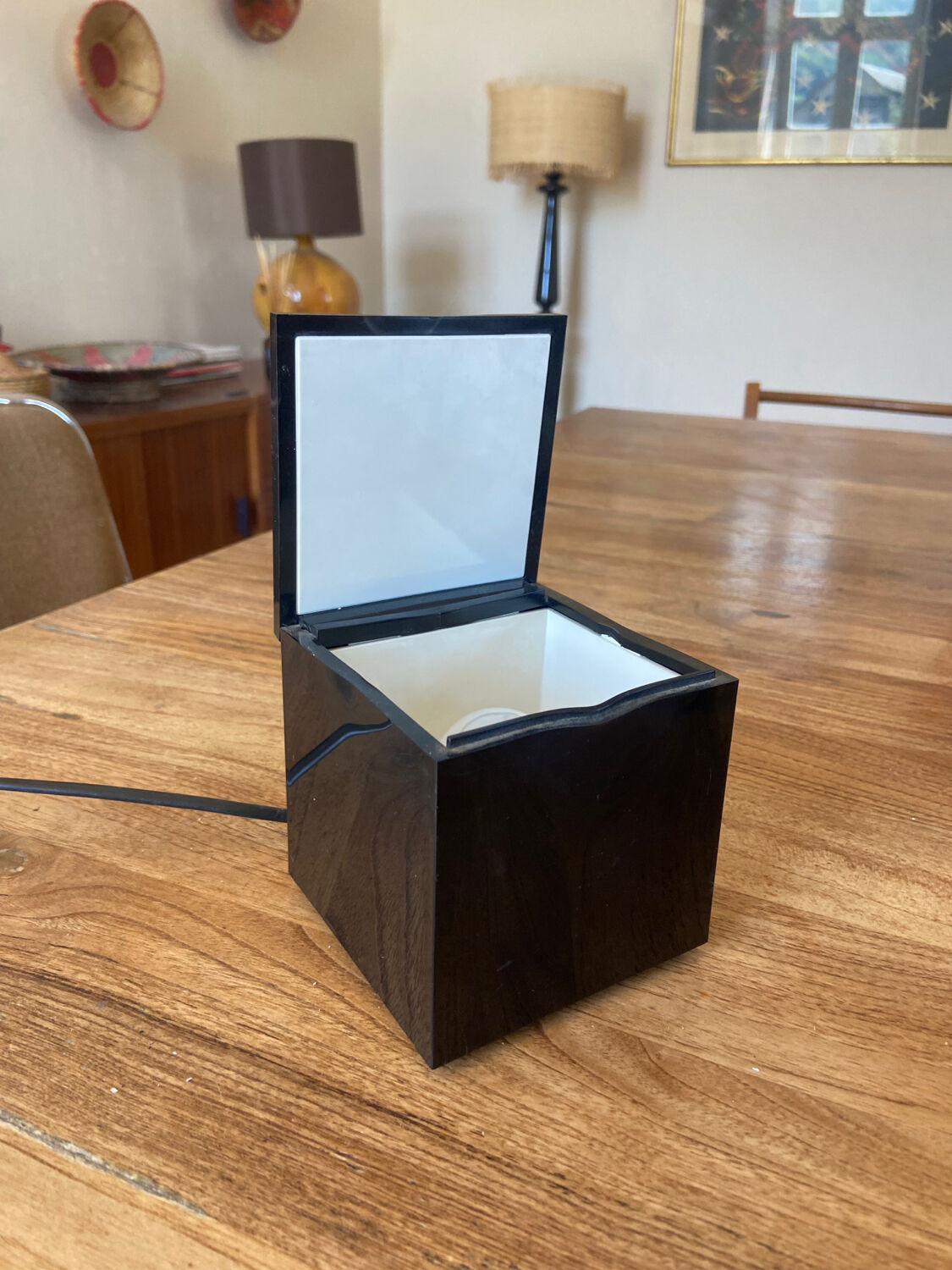 Cuboluce bedside lamp by Cini & Nils