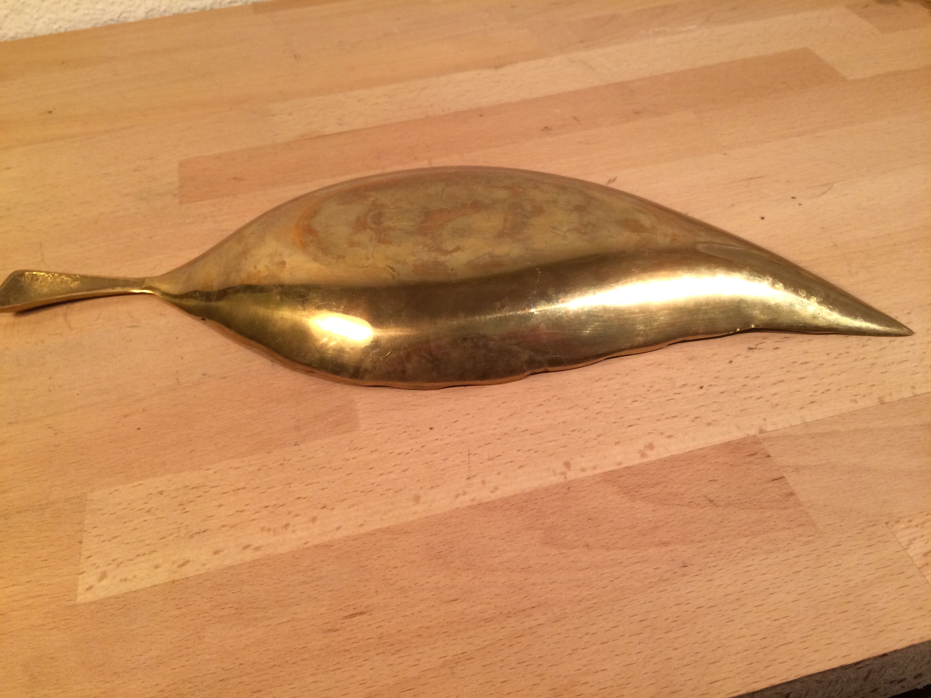 Empty pocket sheet brass style jungle chic