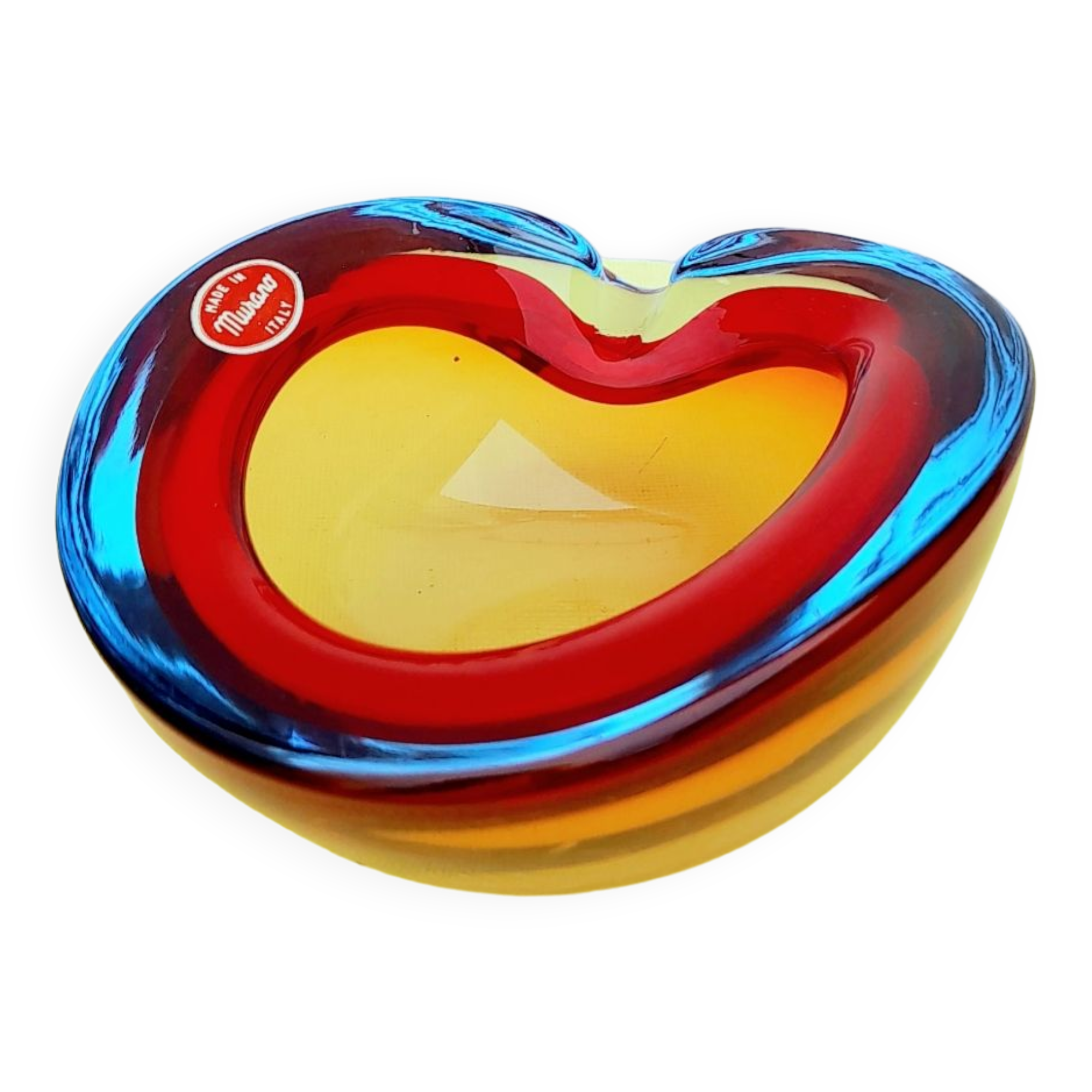 Flavio Poli ashtray for Seguso 60s