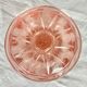 40s pink glass candy box