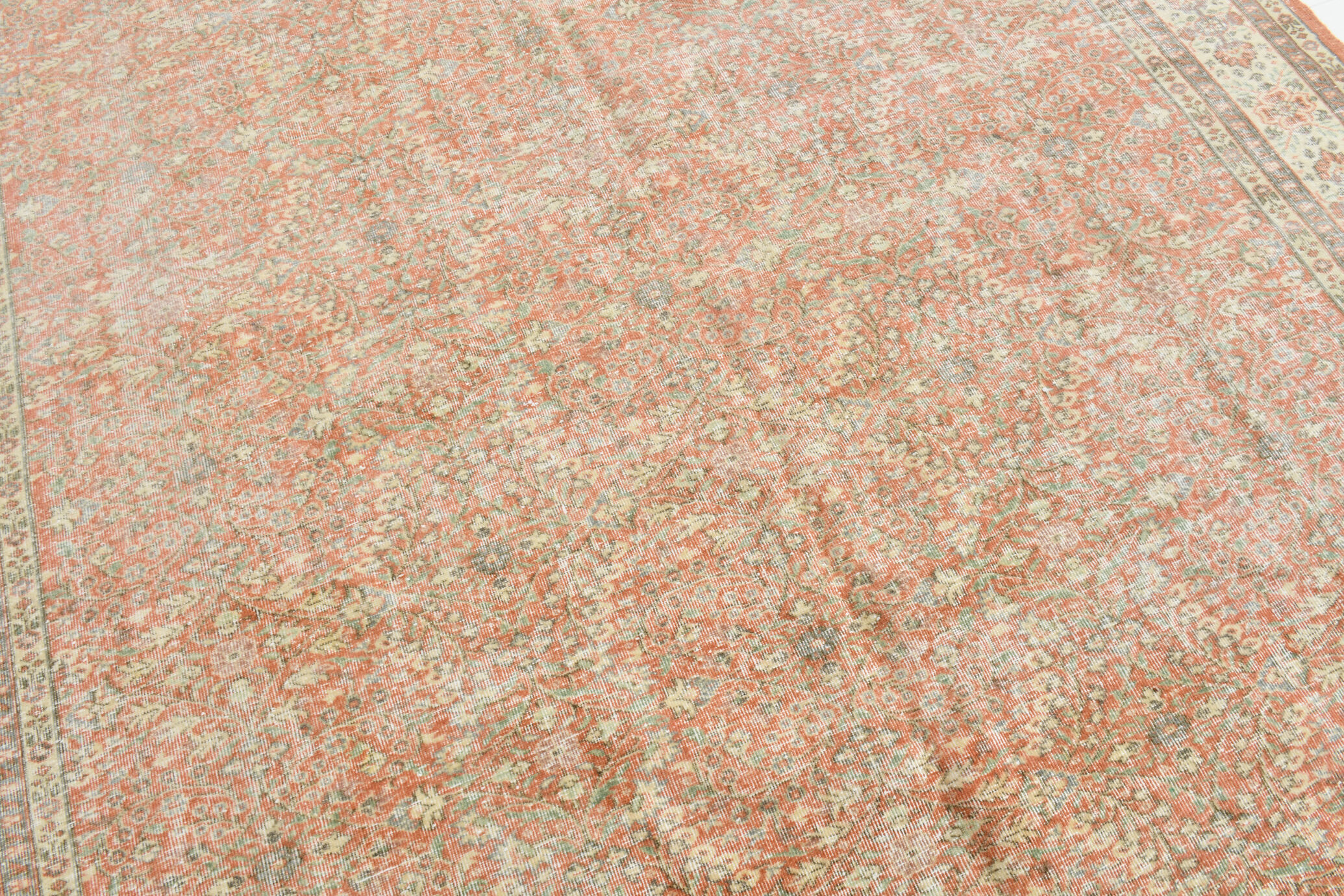 10x13 peach red oversized persian rug, 290x388cm