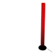 Rare Artemide "Megaron" red floor lamp - design by Gianfranco Frattini 1979