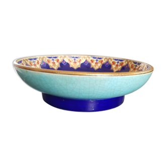 Emaux Longwy coupe piedouche Renaissance JP Chevallier