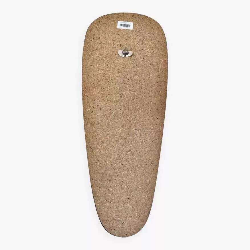 Miroir doré rétroviseur et forme libre des années 50