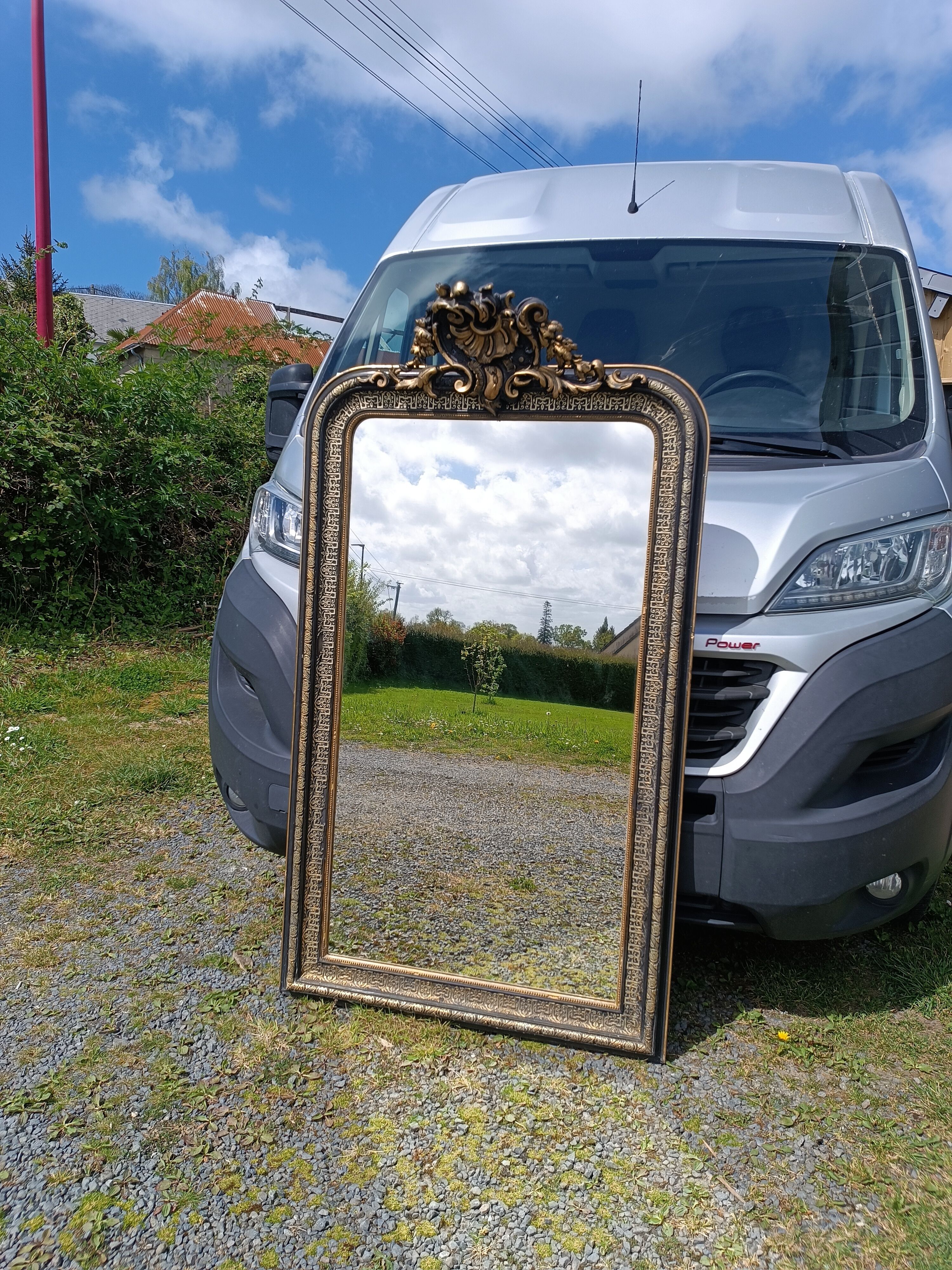 Miroir ancien 152/86 cm