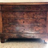 Commode campagnarde ancienne XIXème siècle