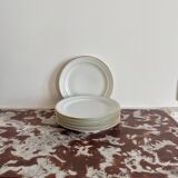 Petites assiettes en porcelaine de Limoges