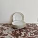 Petites assiettes en porcelaine de Limoges
