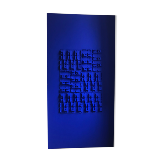 Graphic abstract painting