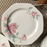 Service assiettes porcelaine