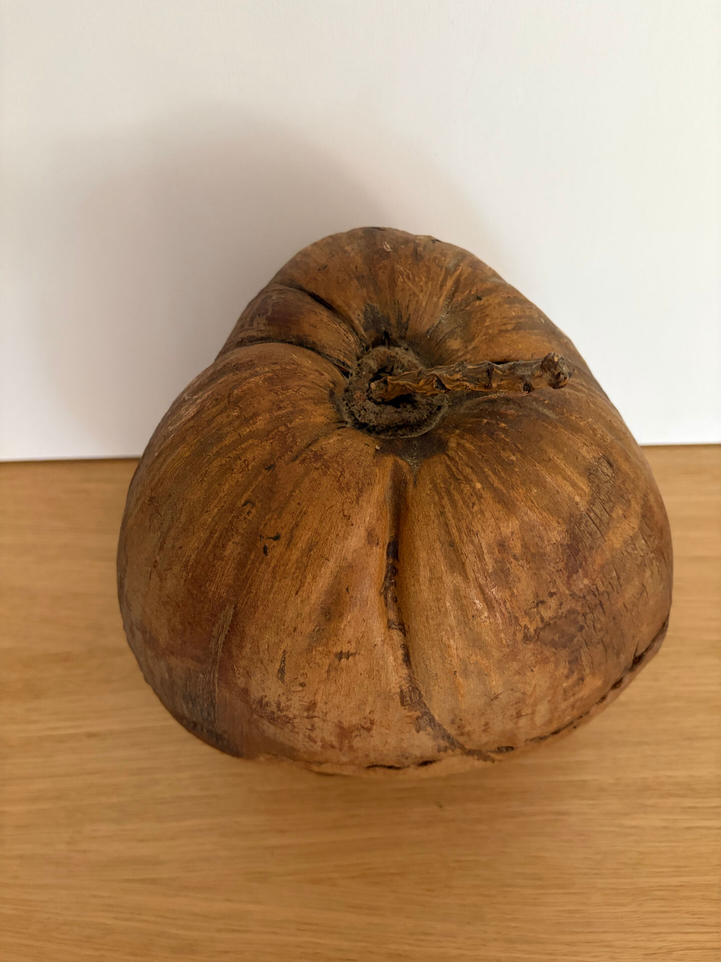 Large ice bucket made of genuine coconut