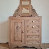 Dresser Art Deco wood brut