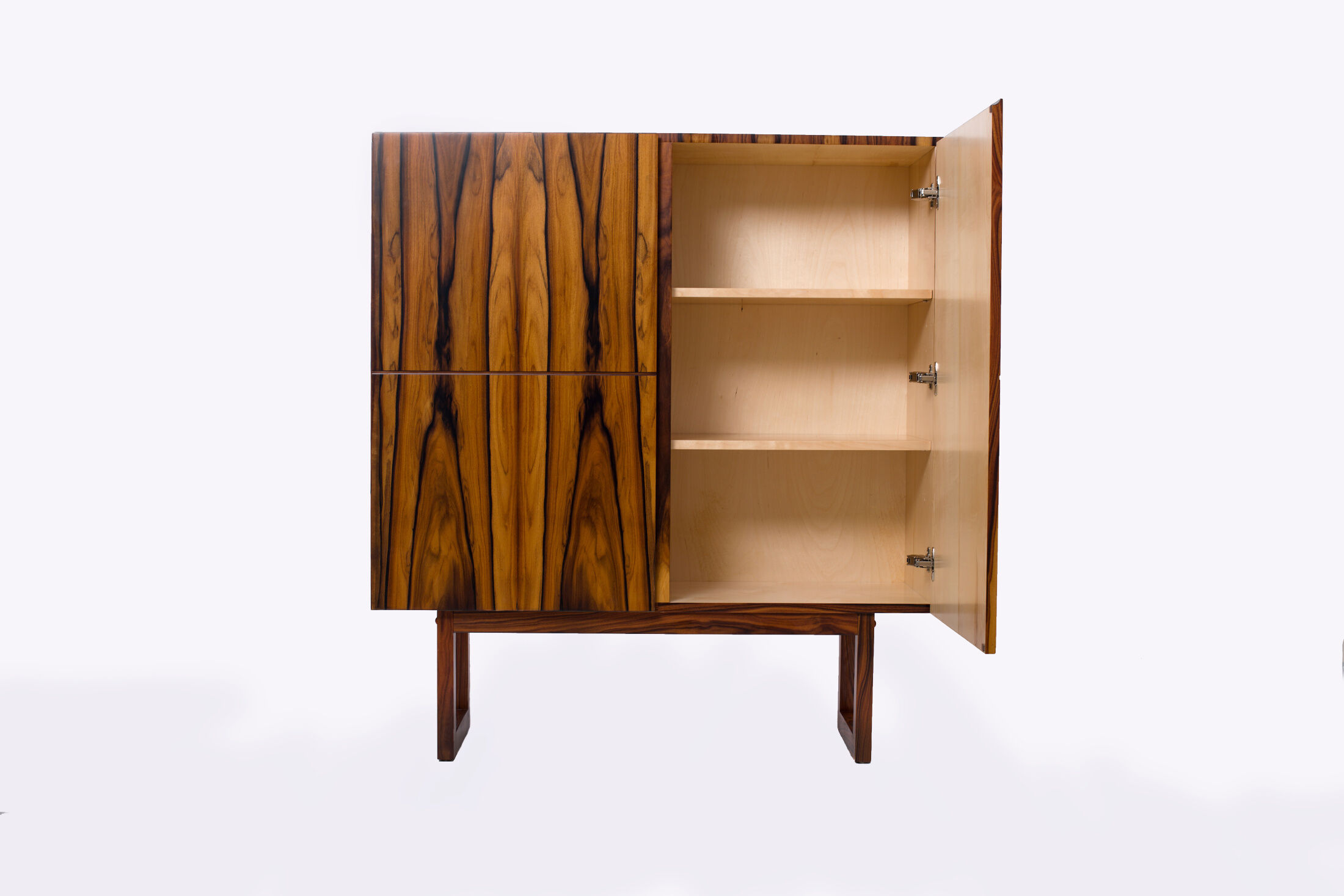 Rosewood cabinet wardrobe, 1970s