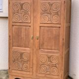 Vintage cabinet 1950 solid oak