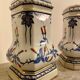 Pair of Kutani Eisen Vases - Porcelain - Showa Period (1926-1989)