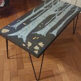 Tiled coffee table from the 60s/70s