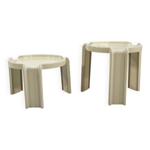Paire de Tables d'appoints par giotto stoppino pour kartell, 1970