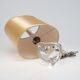 Daum crystal table lamp, France, 1960. Signed Daum.