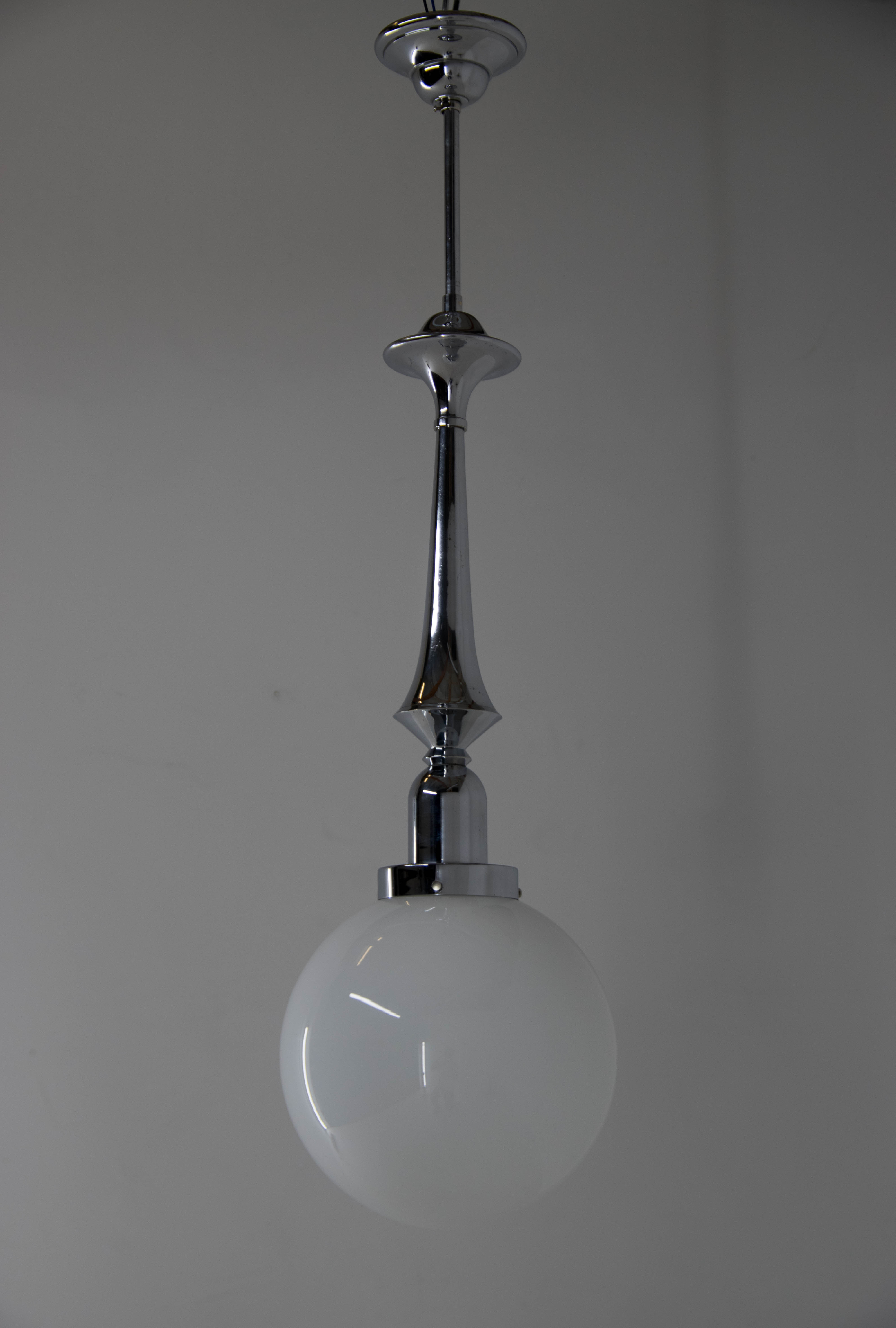 Art deco pendant, 1930, restored