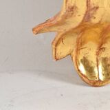 Baroque wall harness console gilded wood