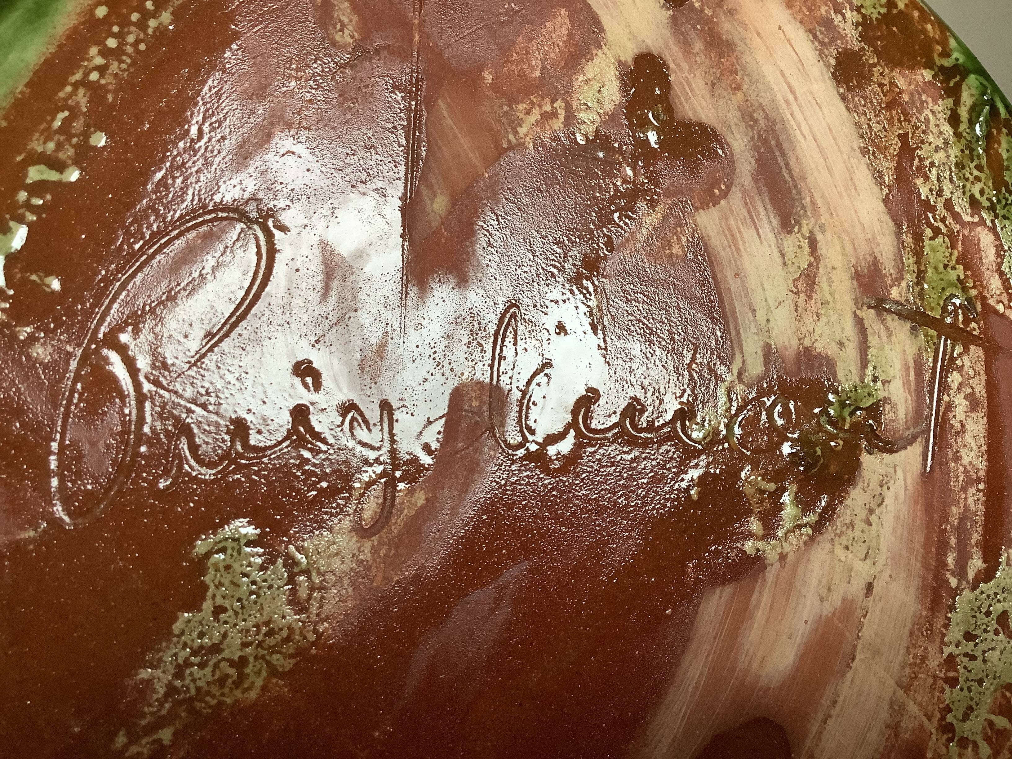 Puigdemont fir green and black ashtray pocket emptier