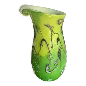 Vase Silviy verre soufflé - murano