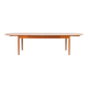 Arne Vodder extra long 290 cm teak extension table, for Sibast, Denmark 1960s