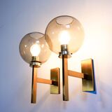 Pair of wall sconces by Holger Johansson.