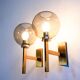 Pair of wall sconces by Holger Johansson.