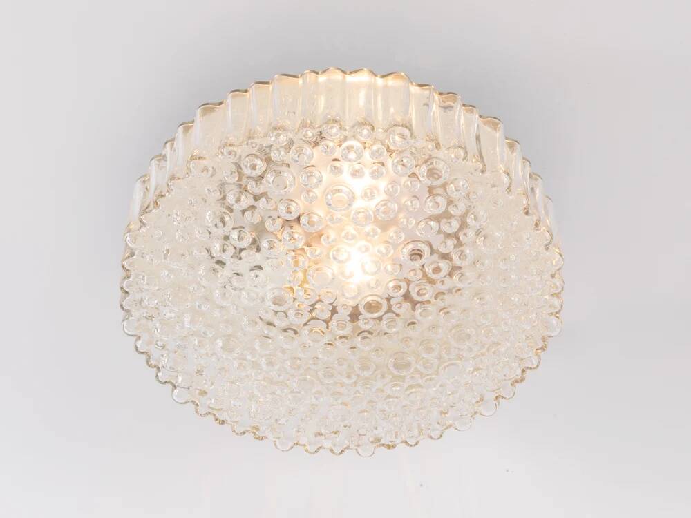 Large Staff Leuchten bubble glass flush mount
