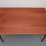 Table à manger extensible des années 1960 en teck, format XL