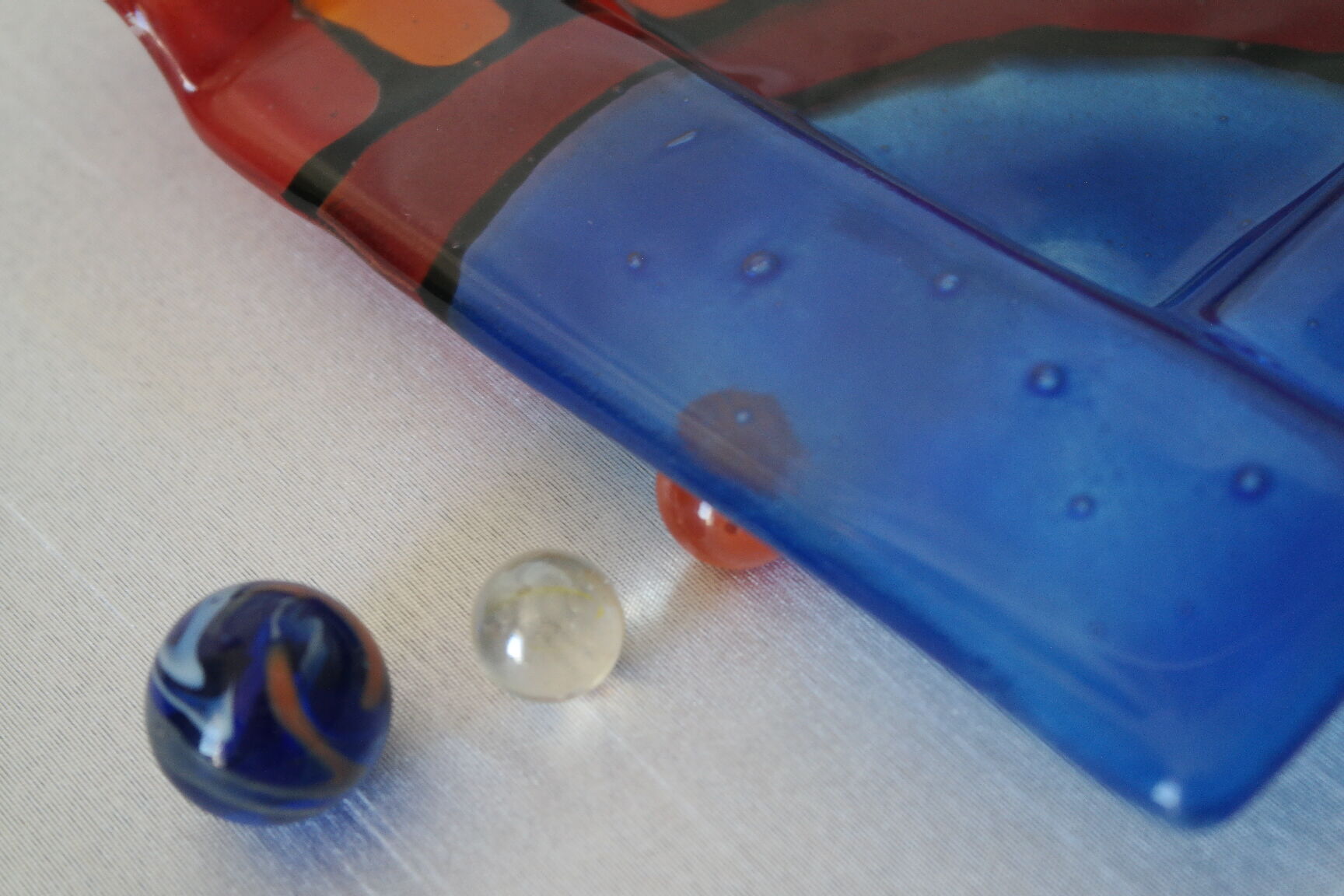 Empty murano glass pocket