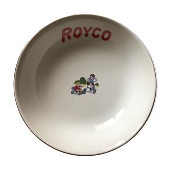 Assiette publicitaire Royco