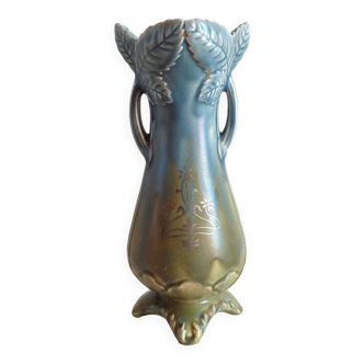 Vase art nouveau roncier