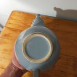 Vintage Elephant teapot in gray ceramic