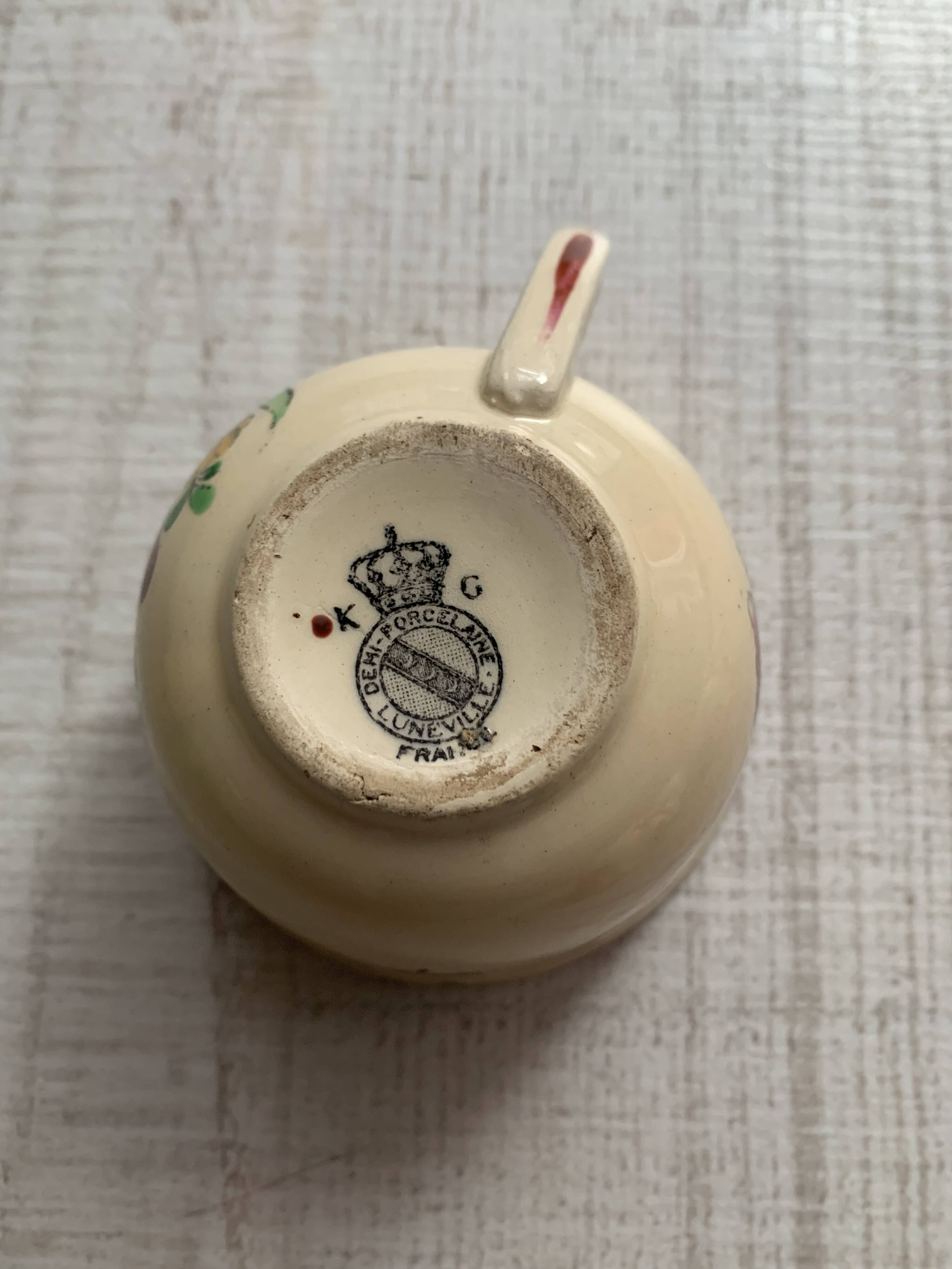 Luneville Floral Coffee Set