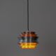 Swedish vintage Trava pendant lamp by Carl Thore, Granhaga, 1960s