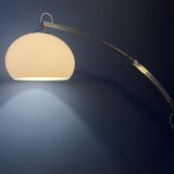 Vintage space age arc floor lamp in style of Guzzini